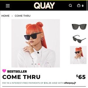 Quay Come Thru Sunglasses